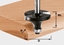 Picture of Noapaļošanas frēze ar diviem dažāda diametra gultņiem Festool 12,7/19/59 mm