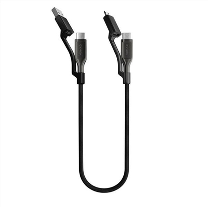 Изображение Nomad Universal Kevlar Cable USB-C, 0.3m, carbide