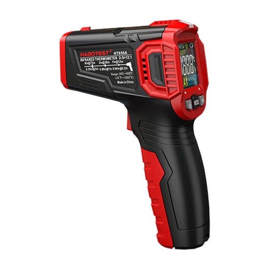 Изображение Habotest Pirometr laserowy z wywietlaczem LCD HT650B