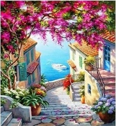 Изображение Norimpex *****Diamentowa mozaika Schody nad...1008526