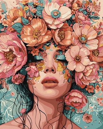 Изображение Norimpex Malowanie po numerach - Dziewczyna 40x50cm