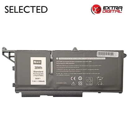 Attēls no Notebook Battery DELL 293F1, 3300mAh, Extra Digital Selected