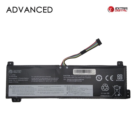 Picture of Notebook Battery LENOVO L17L2PB3, 4500mAh, Extra Digital Advanced