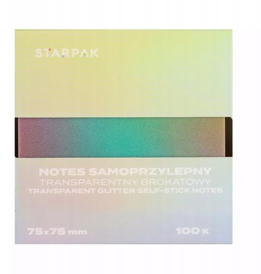 Изображение NOTES SPRZYL 75X75/100K TRANSP OMBREC1 STK12/360