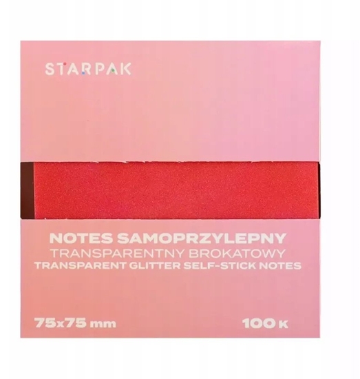 Изображение NOTES SPRZYL 75X75/100K TRANSP OMBREC5 STK12/360