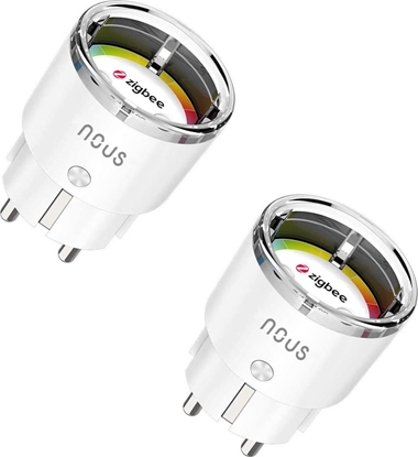 Attēls no Nous NOUS Smart ZigBee Socket A1Z (2 szt.)