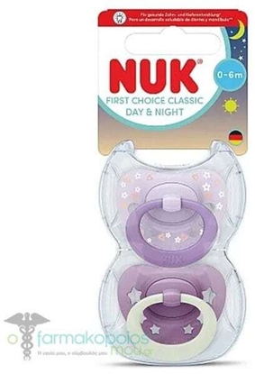 Attēls no NUK NUK SMOCZEK USP 2EL 0-6M FC D&N FIOL 101753971/6