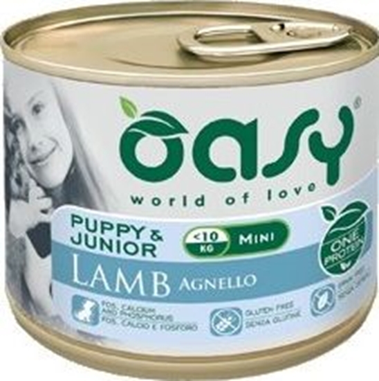 Picture of Oasy Puszka One Protein Puppy Mini z jagnicin 200g