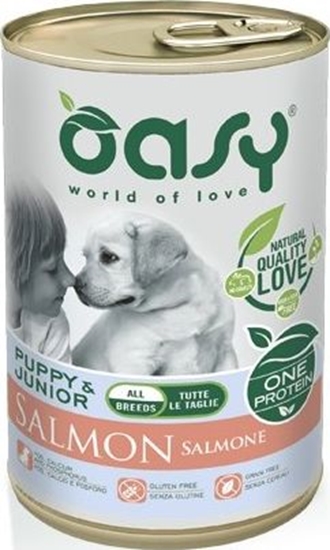 Picture of Oasy Puszka One Protein Puppy z ososiem 400g