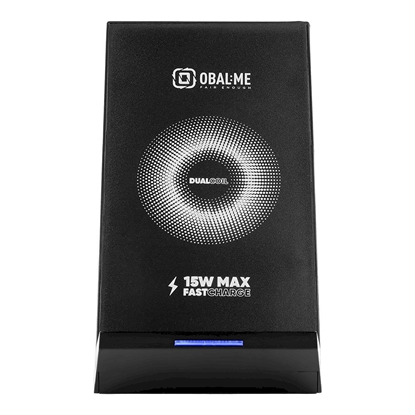 Изображение OBAL:ME StandCharger Wireless Charging Stand 15W / black