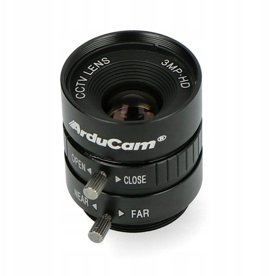 Picture of Obiektyw Raspberry Pi CS-Mount obiektyw 12mm rczne ustawianie ostroci przeznaczony do HQ kamerze ArduCam LN037