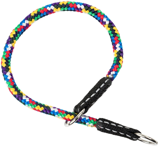 Изображение Obroa dla psa, zaciskowa, sznurek, 12MM/60CM multikolor