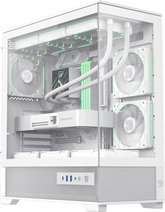 Изображение Obudowa GameMax GameMax VISTA 2 AW Midi Tower Biay