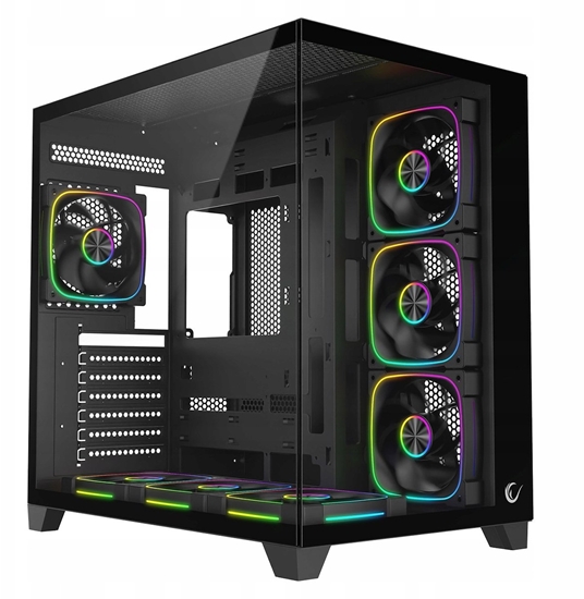 Picture of Obudowa Rampage Sealite ARGB czarna (SEALITE-BLACK)