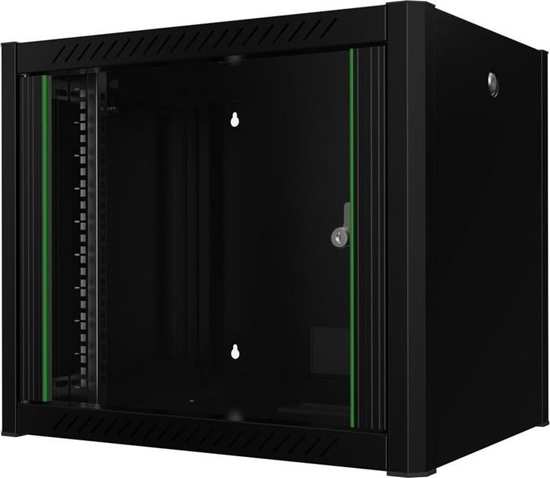Picture of Obudowa serwerowa Lanview RWP09U45BL stojak 9U Szafa wiszca Czarny