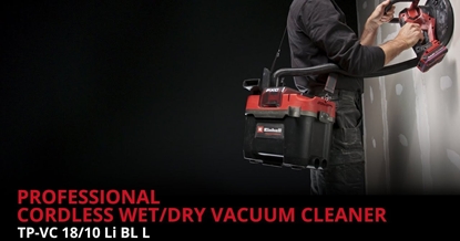 Attēls no Odkurzacz Einhell TP-VC 18/10 Li BL L-Solo ODKURZACZ AKU