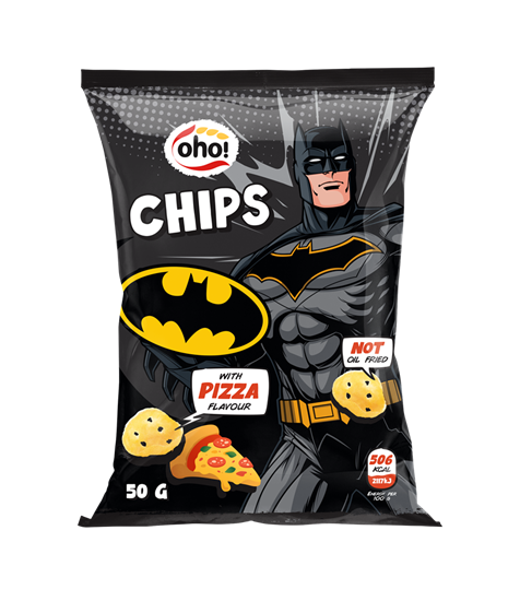 Picture of Oho Čipsi ar picas garšu BATMAN 50g