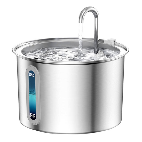 Picture of Oneisall stainless steel fountain / drinker for dog and cat