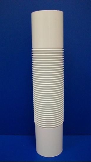 Picture of Onnline Zczka karbowana do rur elektroinstalacyjnych biaa 47mm 60szt. - ZCL 47B