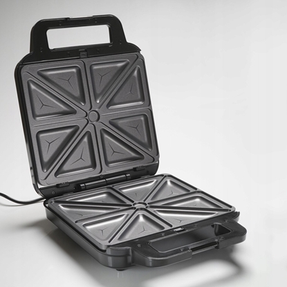 Attēls no Opiekacz Tiross Opiekacz 3 w 1, 1200W, wymienne wkady, gofry kanapki grill, TIROSS TS-9656