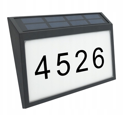 Attēls no Oprawa solar LED cienna 50lm 1.2Vx1200mAh barwa naturalna 4000K IP44 LGS960