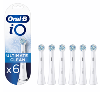 Attēls no Oral-B iO Ultimate Clean Toothbrush Replacement Heads 6pcs
