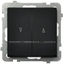 Picture of Ospel cznik aluzjowy Sonata 10AX 2200W z podwietleniem czarny metalik (P-7RS/m/33)