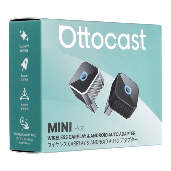 Picture of Wireless car adapter OTTOCAST Mini Cube T3 black
