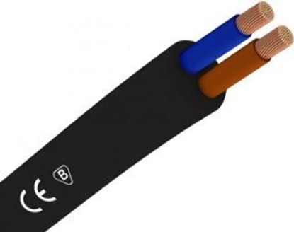 Изображение OWY 2X1,5mm2, 300/300V, czarny (OMY2X1,5)