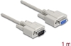 Picture of Pagarinātājkabelis Serial DB9, M/F, 1m, Delock