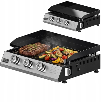 Attēls no Palenisko ogrodowe Ambiance Grill gazowy  BXOP7350E Black+Decker  3 palniki