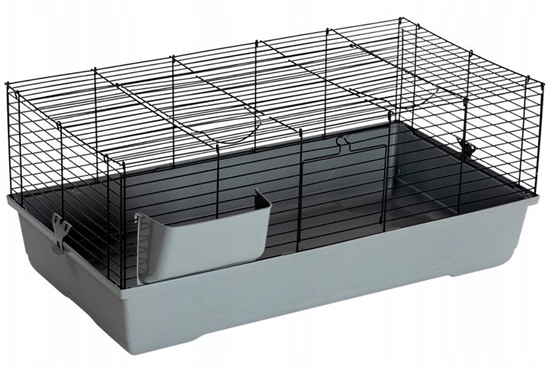 Picture of Panama Pet Klatka dla gryzoni i królika, CAVIA, szary, 120 x 60 x 50 cm