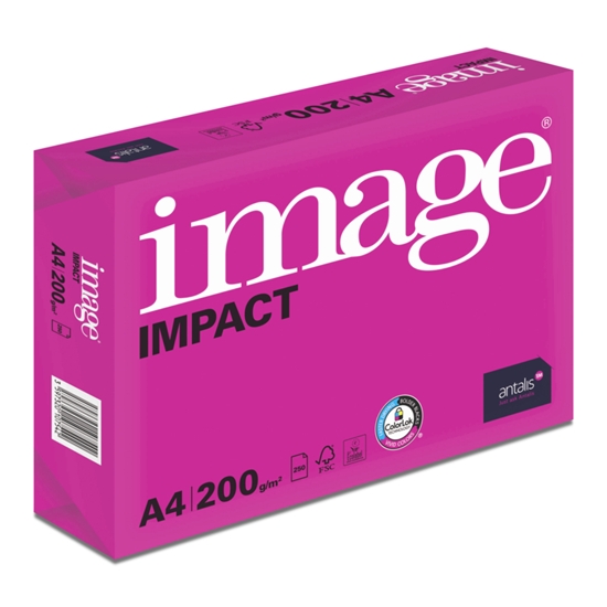 Picture of Papīrs A4, 200gr/m2, 250 loksnes, Image Impact