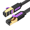 Picture of PATCH CABLE CAT.7 FLAT/10M BLACK ICABL VENTION