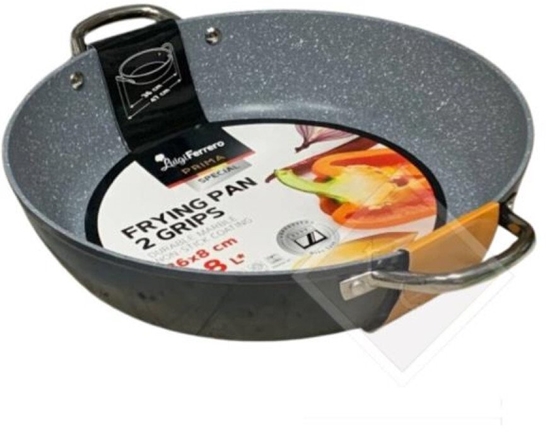 Picture of Patelnia Maku Luigi Ferrero Prima Special FR-3680 Patelnia z 2 uchwytami 6.8L 36x8cm FR-3680 (3800139227128)