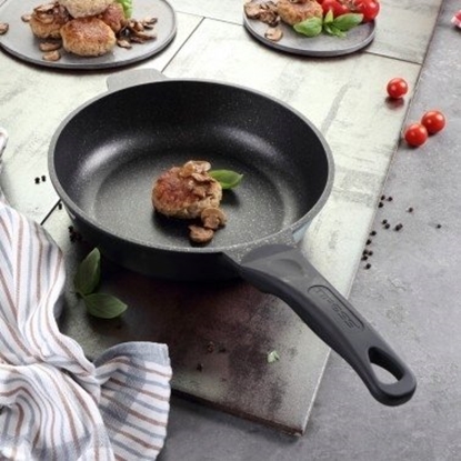 Attēls no Patelnia Tiross Patelnia marmurowa 26cm na gaz INDUKCJA nieprzywierajca TIROSS TS-1239-1