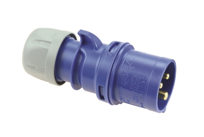 Изображение PCE Wtyczka przenona SHARK 16A 230V 2P+Z IP44 (013-6)