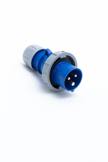 Изображение PCE Wtyczka przenona SHARK 16A 230V 2P+Z IP67 - 0132-6