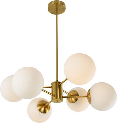 Attēls no PENDANT LIGHT RAILE 6XE27 GOLD