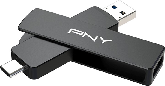 Picture of Pendrive PNY PNY DUO LINK V3 pami USB 2 TB USB Type-A / USB Type-C 3.2 Gen 2 (3.1 Gen 2) Czarny