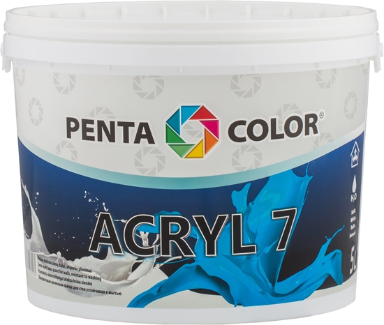 Изображение Pentacolor EMULSION PAINT PENTACOLOR ACRYL 7 WHI