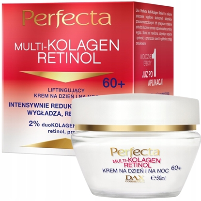 Attēls no Perfecta PERFECTA_Multikolagen Retinol krem nawilajcy na dzie i na noc 60+ 50ml