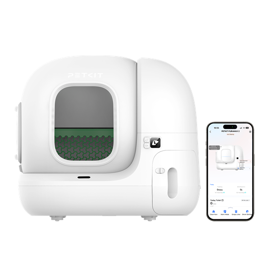 Изображение PETKIT Automatic Cat Litter Box  Pura MAX 2  480 x 480 x 520 cm  White 6975069305028