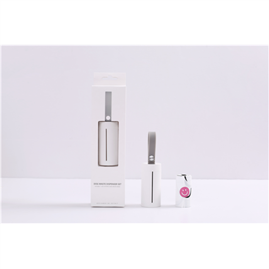 Picture of PETKIT Dog Waste Dispenser Set 1 Dispenser with 1 Refill Roll  Environmentally conscious  Easy to Use.  Bags: 30x22 cm  Dispenser: 14/8.2 cm