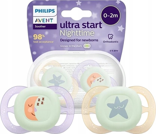Picture of Philips Avent māneklītis Ultra Start nakts  0-2 mēneši  2 gab. SCF075/07