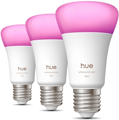 Picture of Philips Hue WCA 810 A60 3P EU | E27 | 6 W | Bluetooth, Zigbee