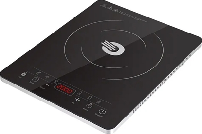 Изображение Pyta grzewcza Orava VP-22i indukcyjna pyta grzewcza, 2000 W, 9 wybieralnych poziomów, LED displej, 50 dB, timer, cyfrowa kontrola, czarna