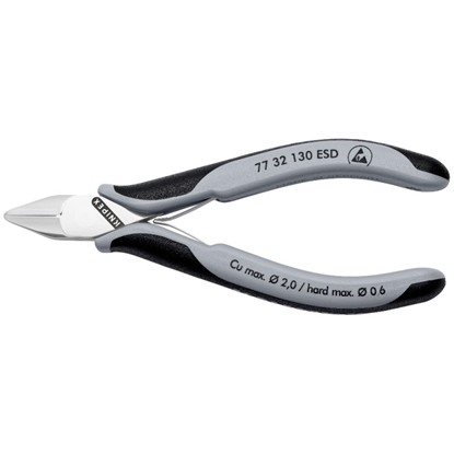 Attēls no Plakanknaibles Knipex 7732130ESD; 130 mm