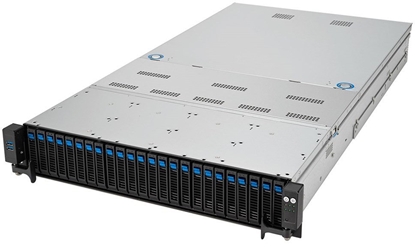 Изображение Platforma Asus Rack (2U) RS720A-E12-RS24U AMD Epyc 9004 (24x NVMe, 2xM.2, 3xGPU, 2x10Gbe, IPMI, 1+1 2600W)