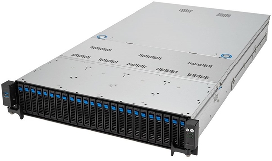 Picture of Asus Platforma Asus Rack (2U) RS720A-E12-RS24U AMD Epyc 9004 (24x NVMe, 2xM.2, 3xGPU, 2x10Gbe, IPMI, 1+1 2600W)